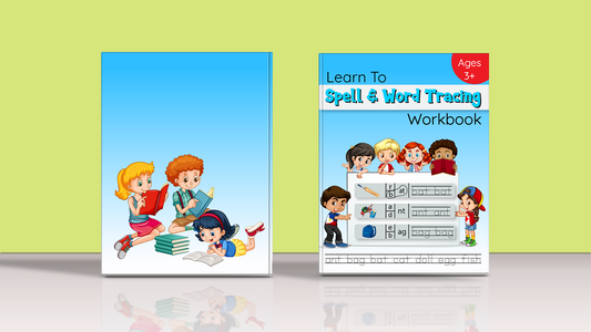 Learn to spell word tracing workbook 52page PDF Download